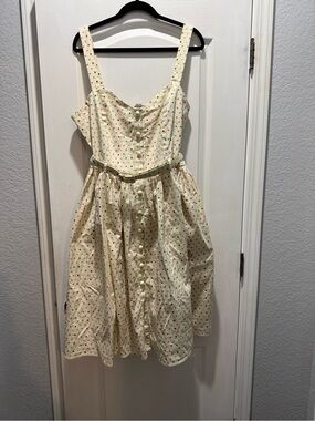 NWOT Collectif Vintage Cotton Sundress - 3X (UK 20) (SMALL FLAW SEE DESCRIPTION)